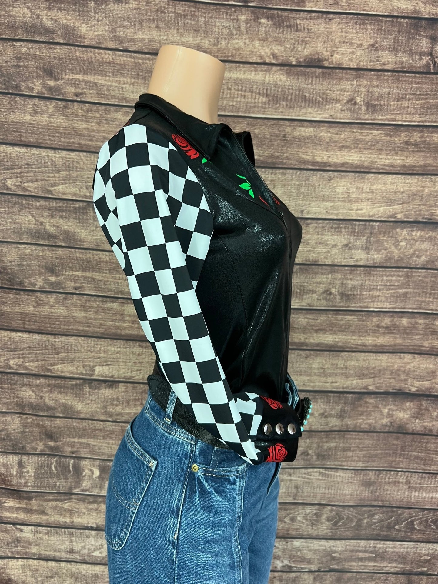 Run for the Roses Zipper Front Rodeo Shirt - Riverside Rodeo Shirts