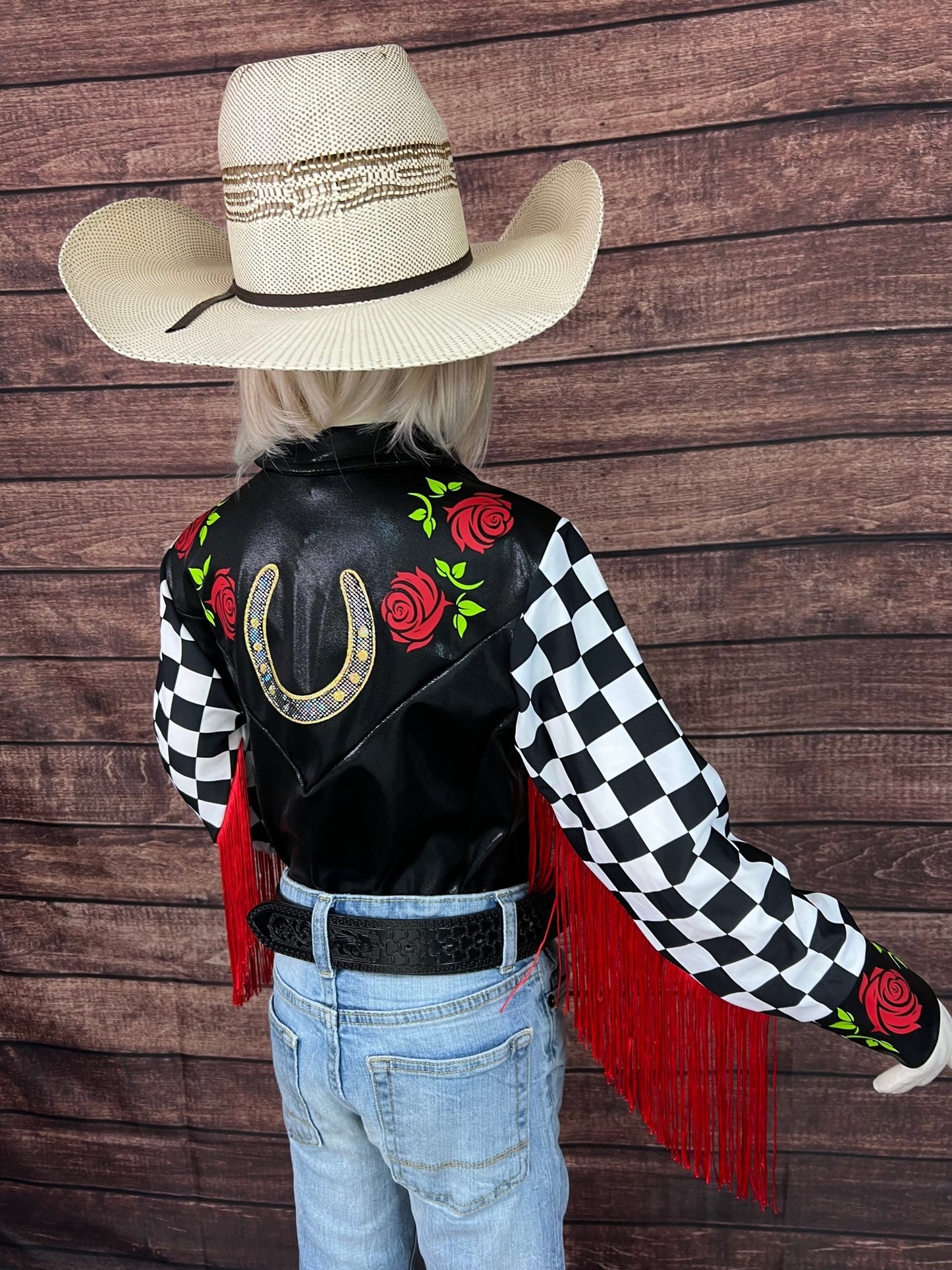 Run for the Roses Zipper Front Rodeo Shirt - Riverside Rodeo Shirts