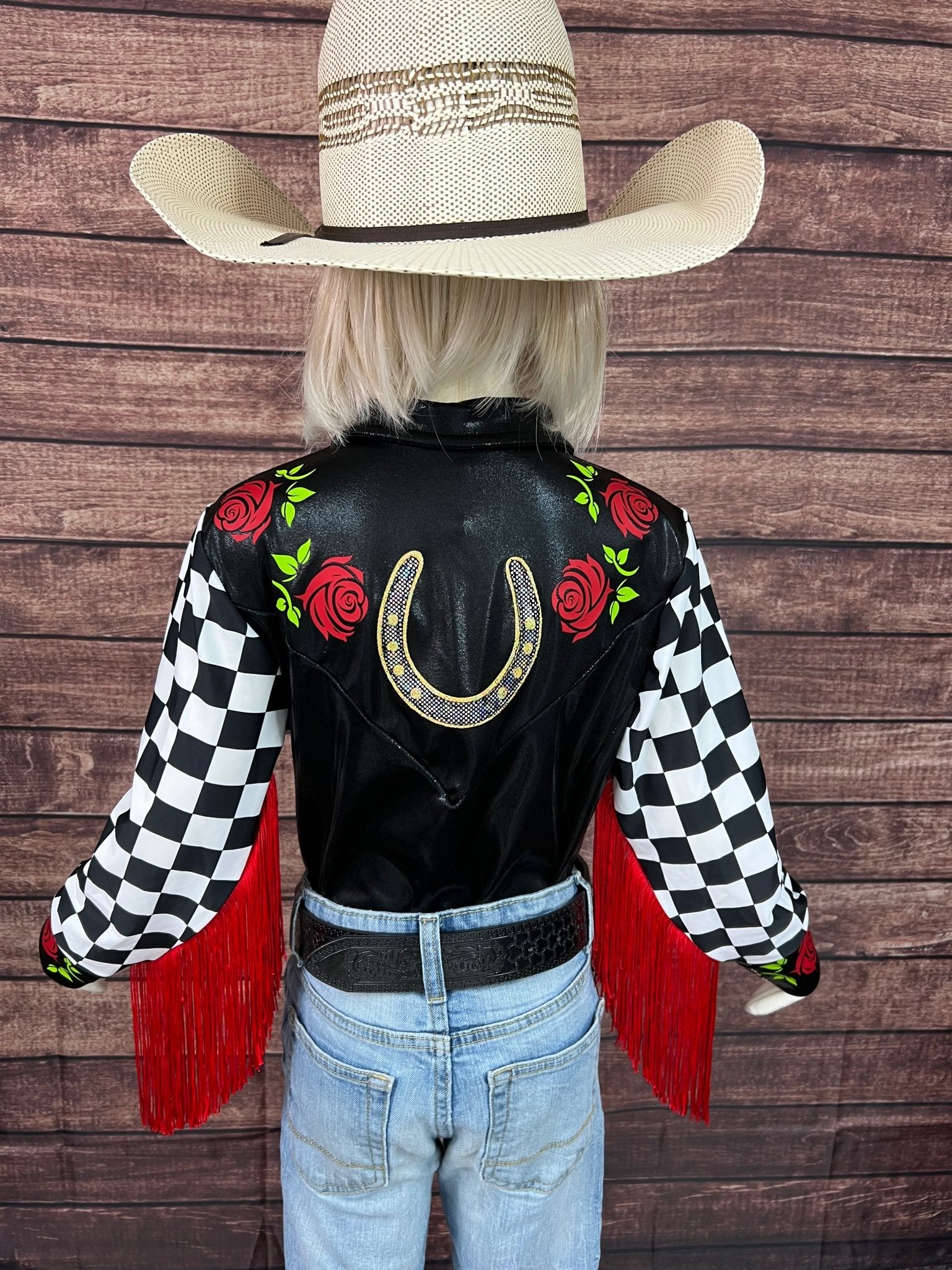 Run for the Roses Zipper Front Rodeo Shirt - Riverside Rodeo Shirts