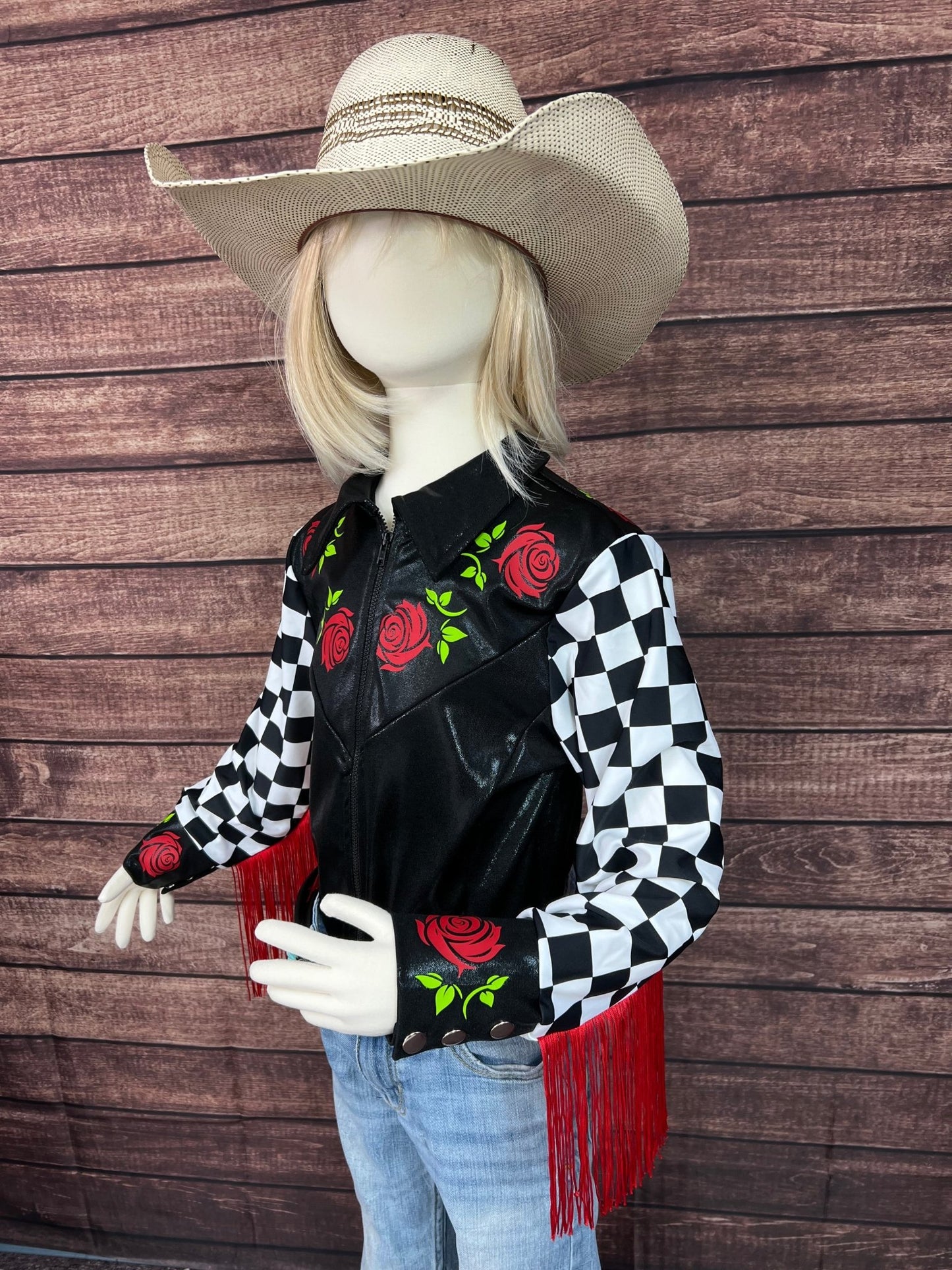 Run for the Roses Zipper Front Rodeo Shirt - Riverside Rodeo Shirts