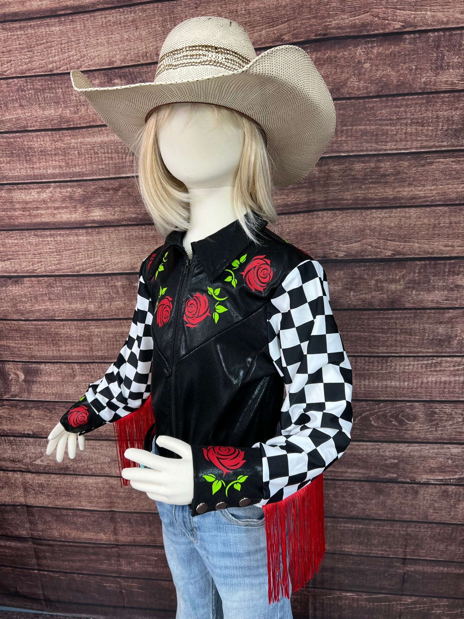 Run for the Roses Zipper Front Rodeo Shirt - Riverside Rodeo Shirts