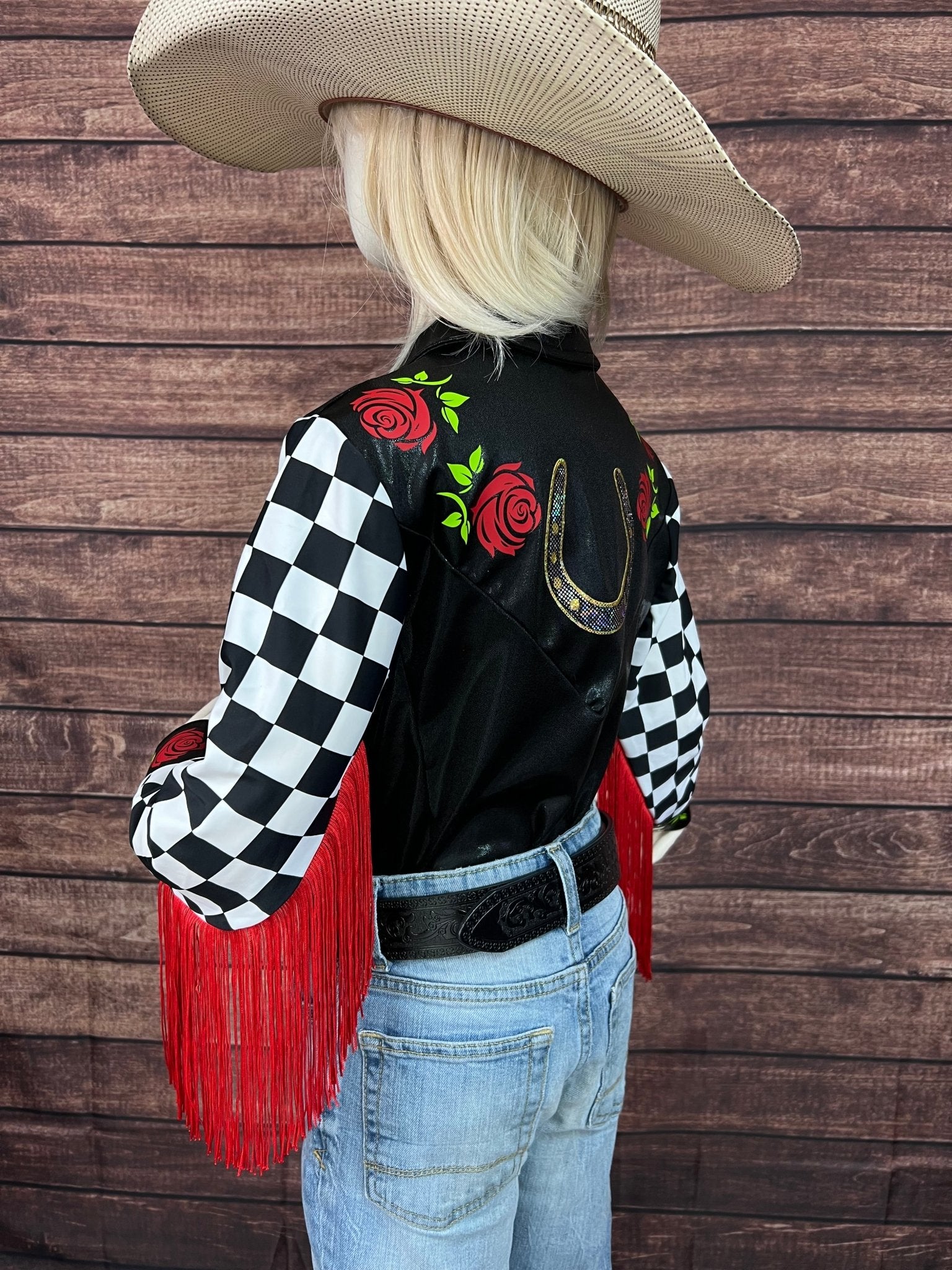 Run for the Roses Zipper Front Rodeo Shirt - Riverside Rodeo Shirts
