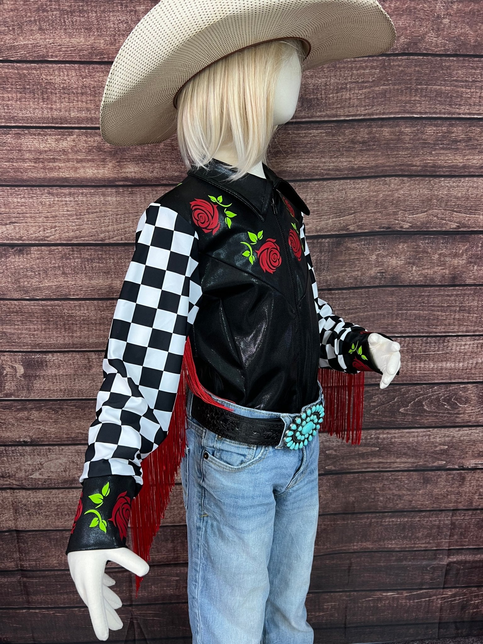 Run for the Roses Zipper Front Rodeo Shirt - Riverside Rodeo Shirts