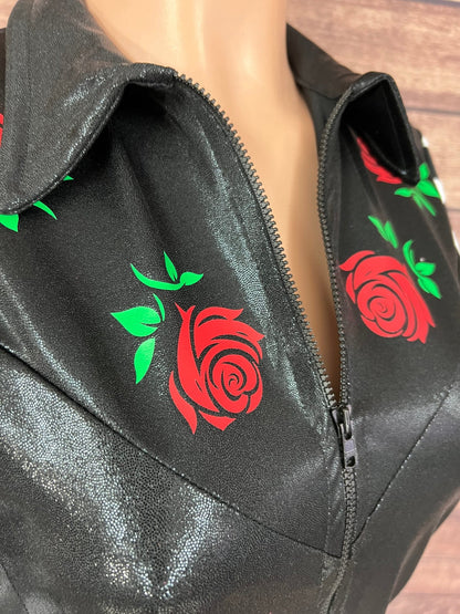 Run for the Roses Zipper Front Rodeo Shirt - Riverside Rodeo Shirts