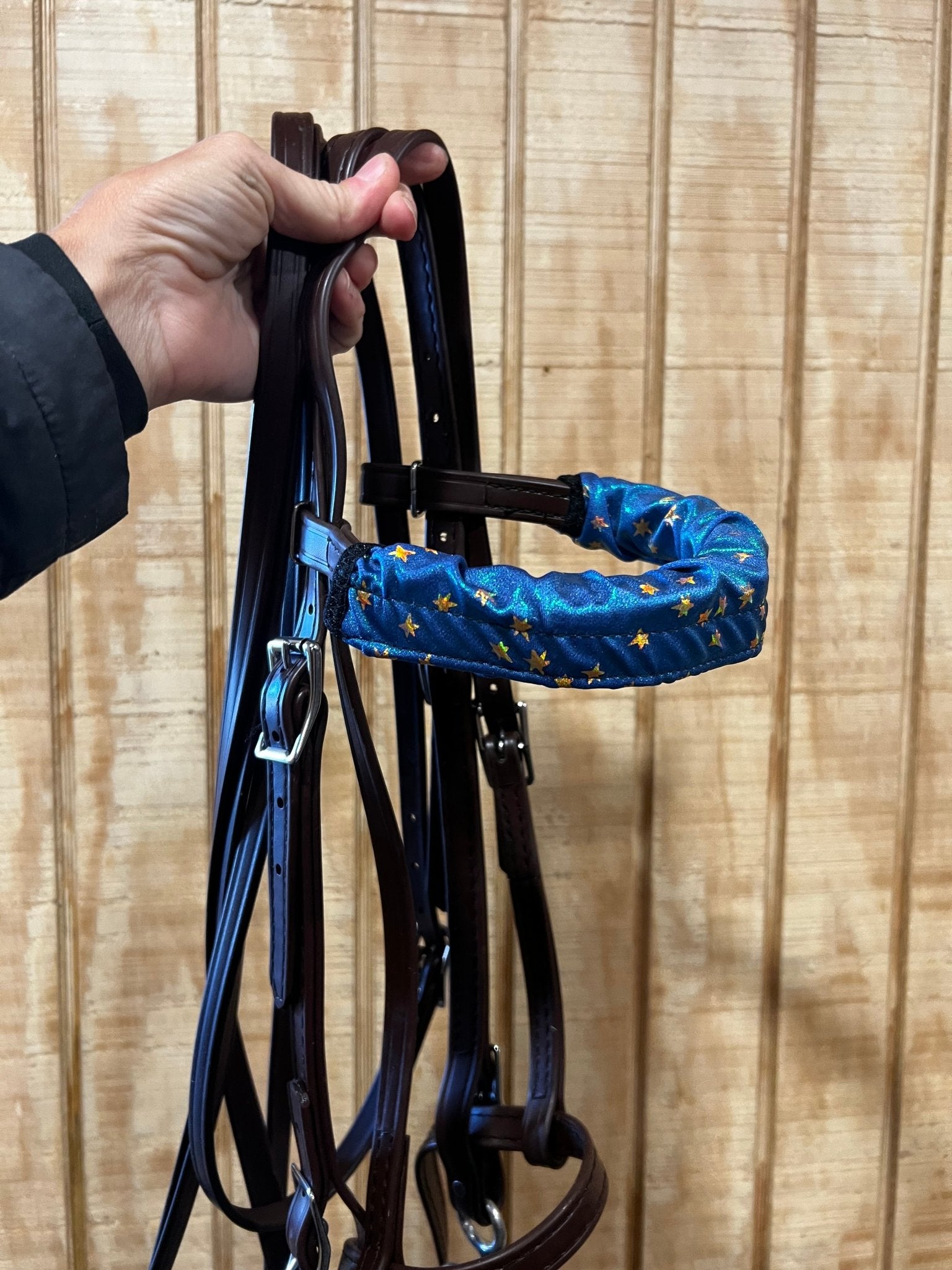 Stardust Browband or Noseband Cover (ONE Cover Only) - Riverside Rodeo Shirts