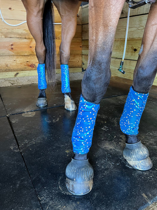 Stardust Velcro Sportboot Covers (Covers Only, sets of TWO) - Riverside Rodeo Shirts