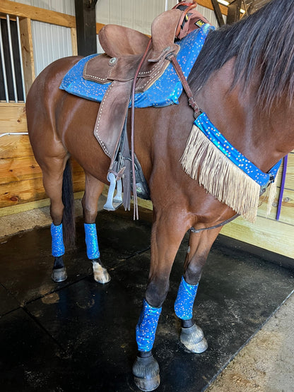 Stardust Velcro Sportboot Covers (Covers Only, sets of TWO) - Riverside Rodeo Shirts