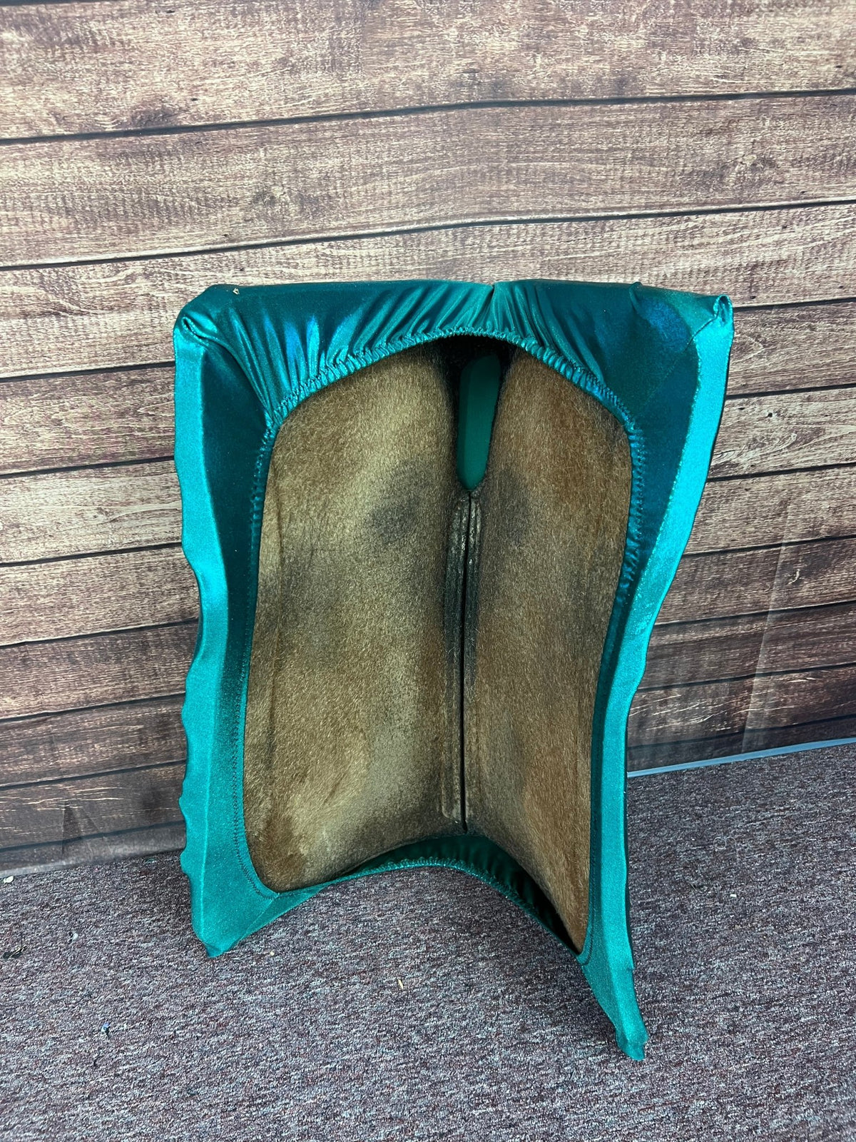 Teal Metallic Western Saddle Pad COVER (Saddle Pad Cover Only) - Riverside Rodeo Shirts