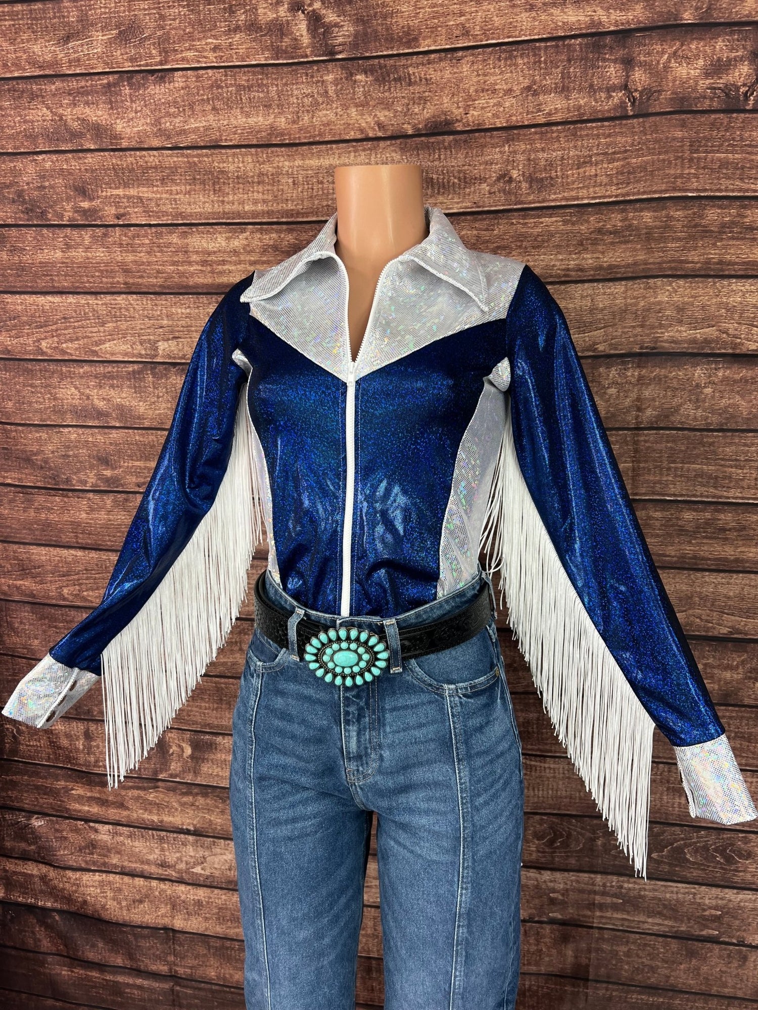 The Stockton Lake Zipper Front Rodeo Shirt Rodeo Shirt - Riverside Rodeo Shirts