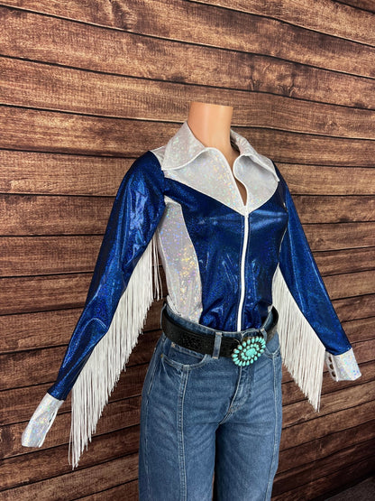 The Stockton Lake Zipper Front Rodeo Shirt Rodeo Shirt - Riverside Rodeo Shirts