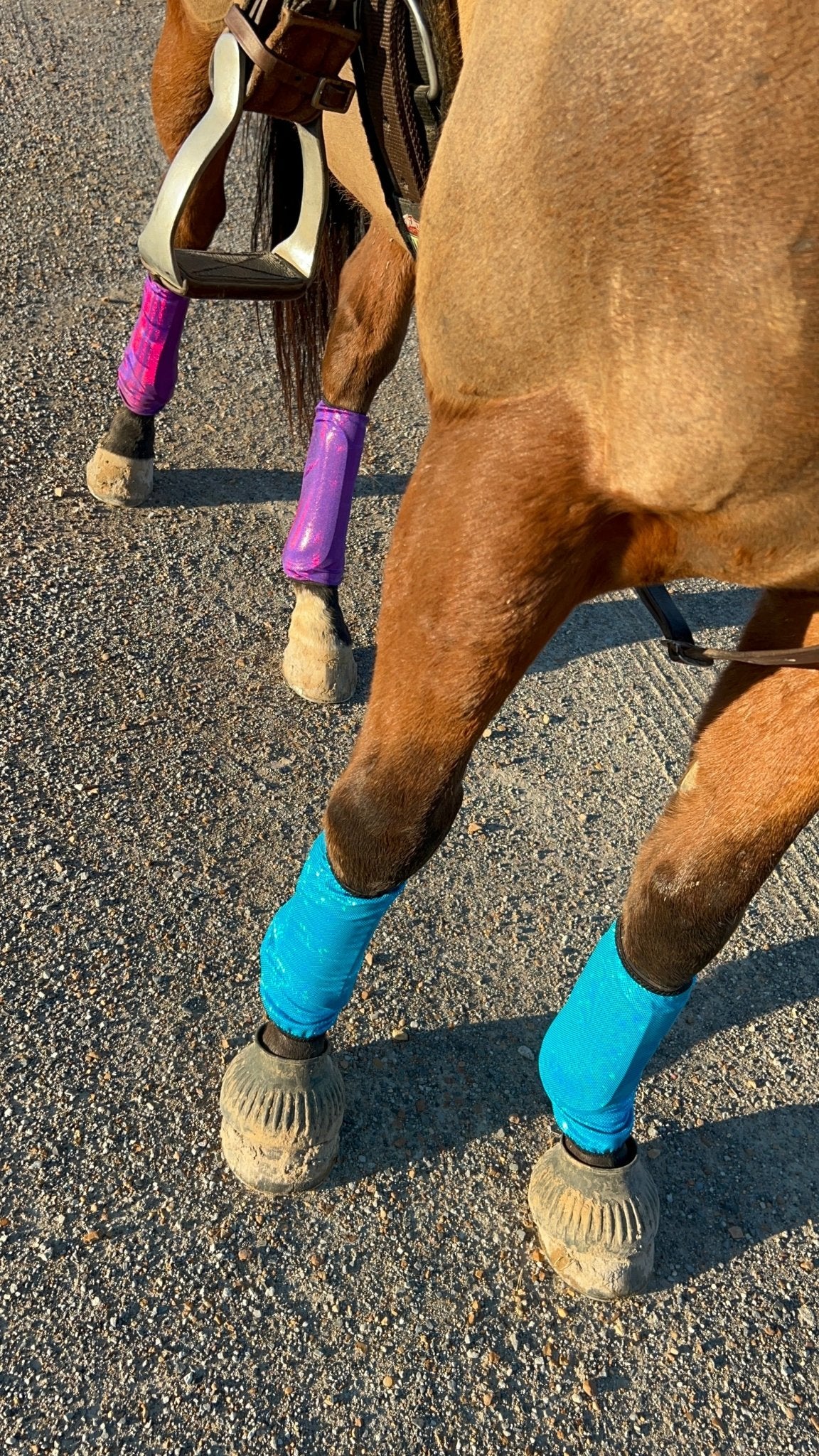 Turquoise Kaleidoscope Velcro Sportboot Covers (Covers Only, sets of TWO in Turquoise Kaleidoscope) - Riverside Rodeo Shirts