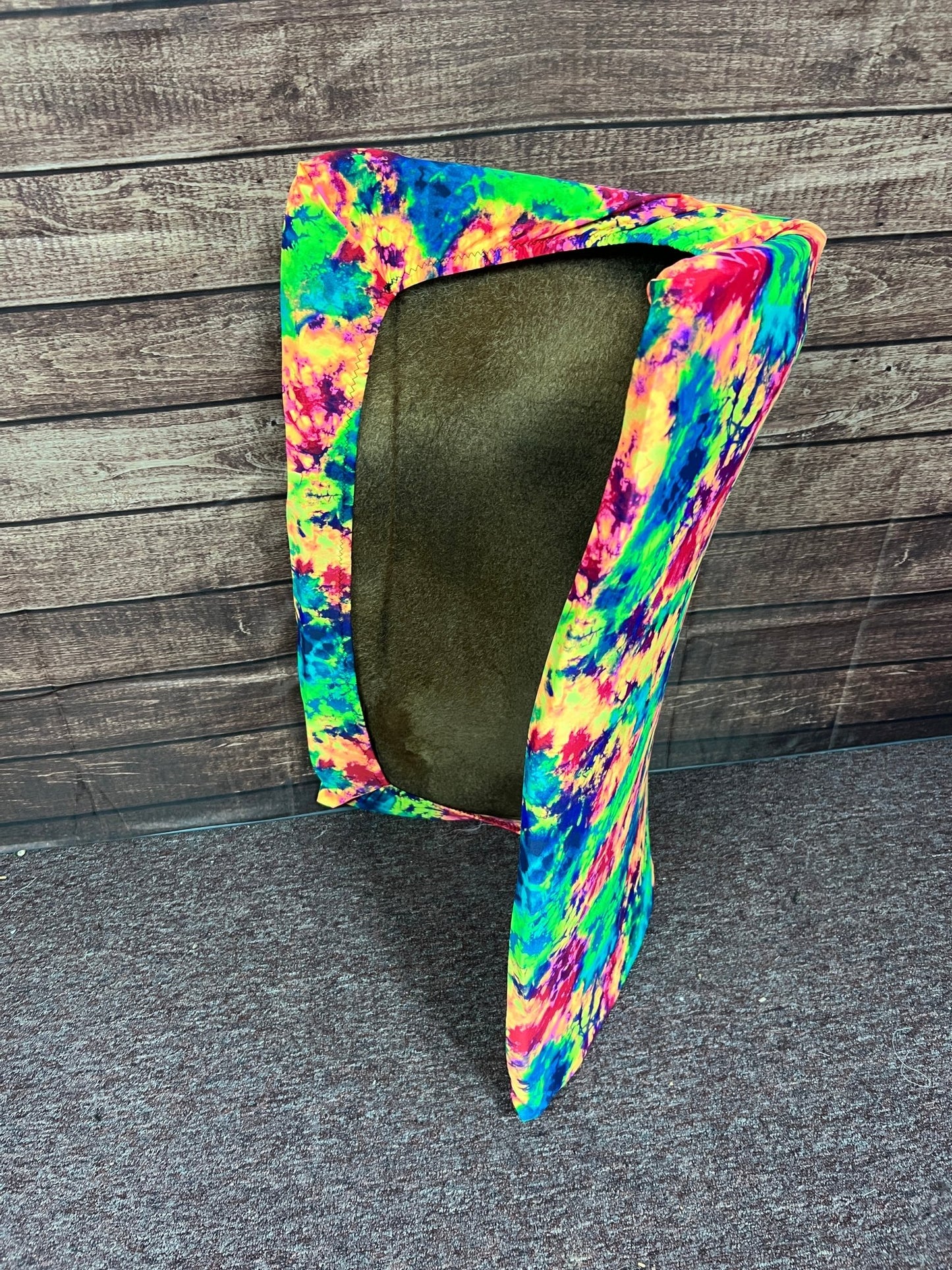 Western Saddle Pad COVER in Acid Splash Tie Dye (Saddle Pad Cover Only) - Riverside Rodeo Shirts