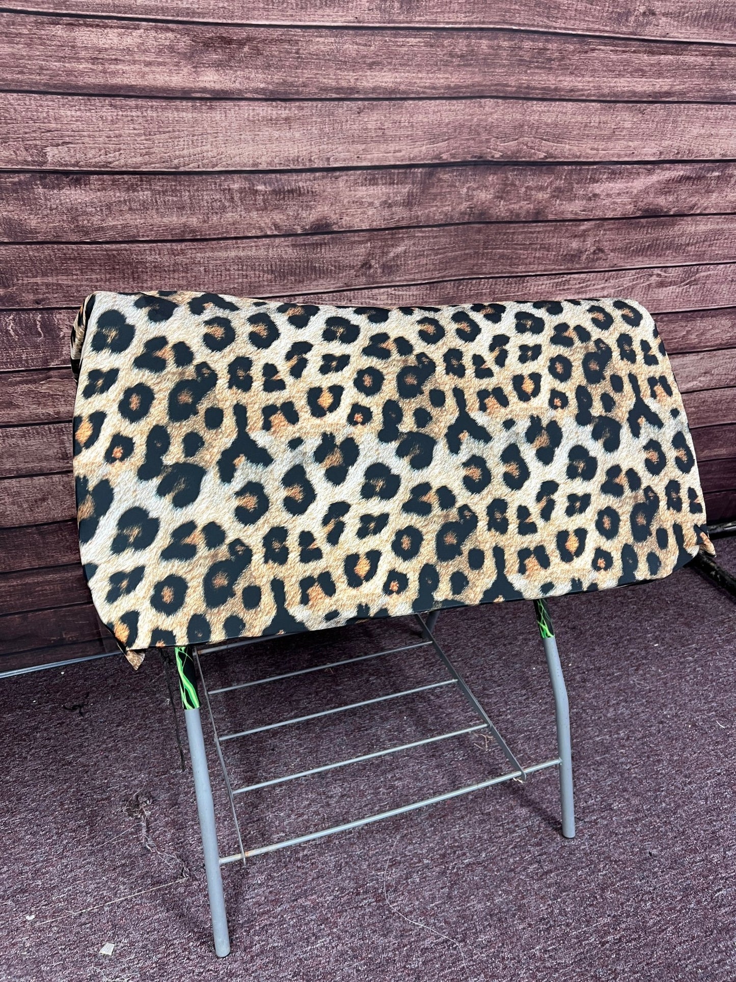 Western Saddle Pad COVER in Leopard Print (Saddle Pad Cover Only) - Riverside Rodeo Shirts