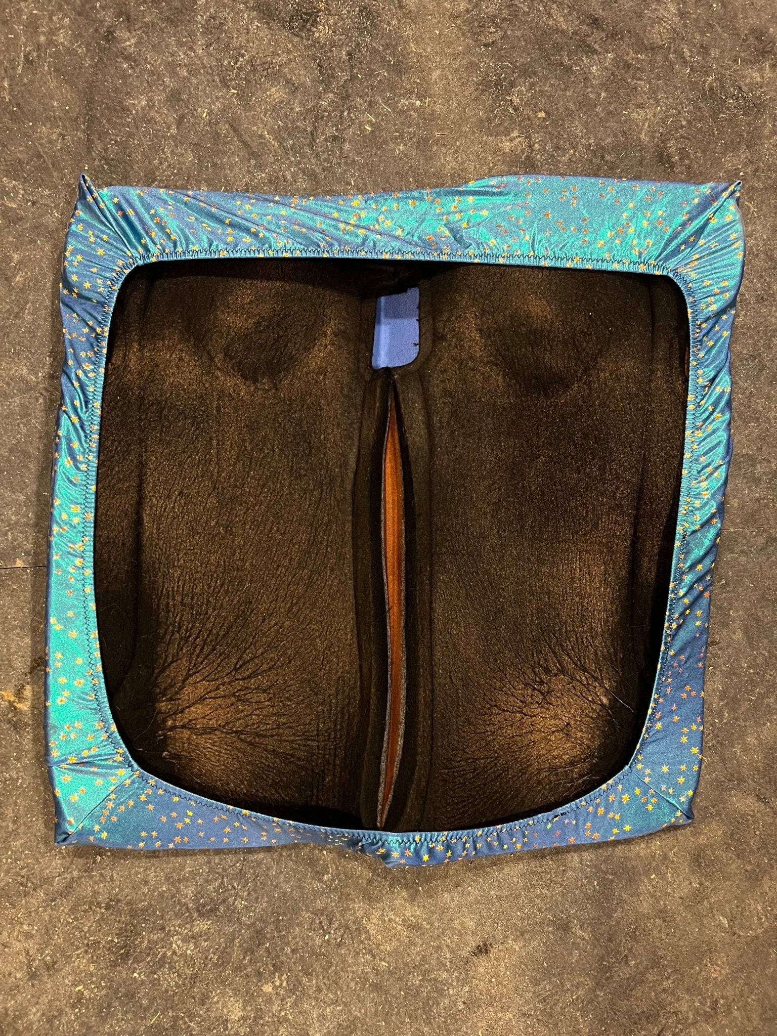 Western Saddle Pad COVER in Stardust (Saddle Pad Cover Only) - Riverside Rodeo Shirts