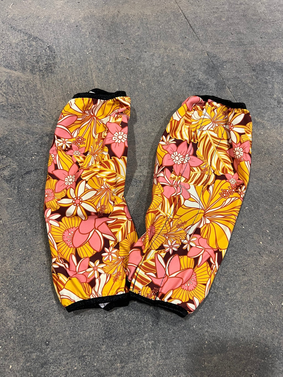 What The Floral Velcro Sportboot Covers (Covers Only, set of TWO) - Riverside Rodeo Shirts