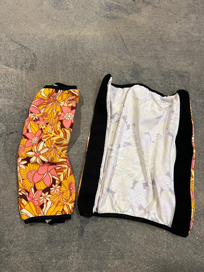 What The Floral Velcro Sportboot Covers (Covers Only, set of TWO) - Riverside Rodeo Shirts