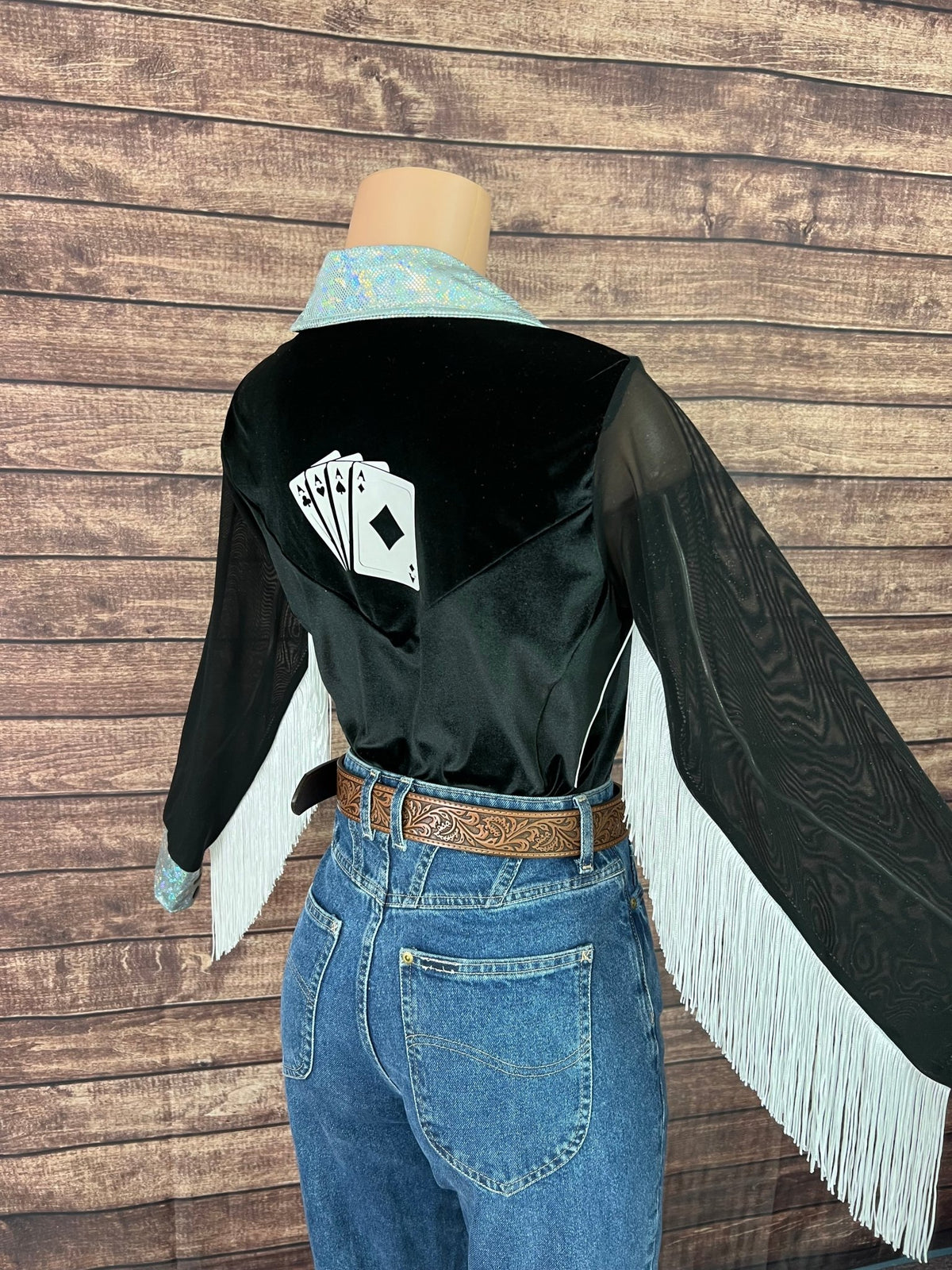 Wild Aces Velvet Snap Front Rodeo Shirt - Riverside Rodeo Shirts
